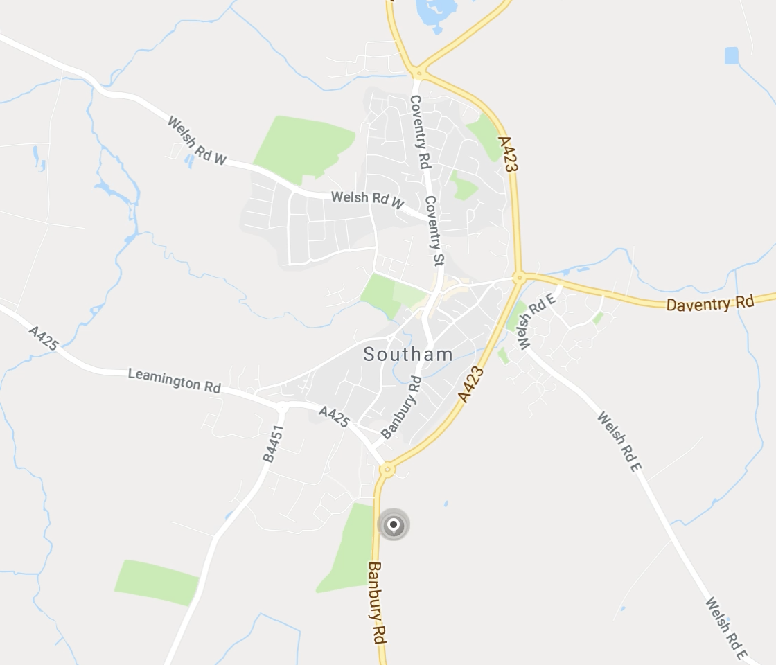 Map of Southam